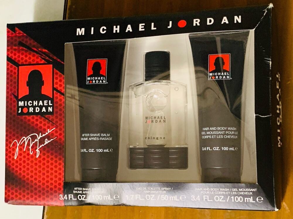 Michael Jordan Cologne for Men by Michael Jordan 1.7 EDT Spray 3 Piece Gift Set